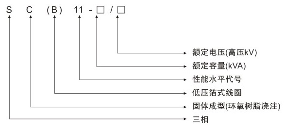 SC(B)11æ èç»ç¼å¹²å¼ååå¨