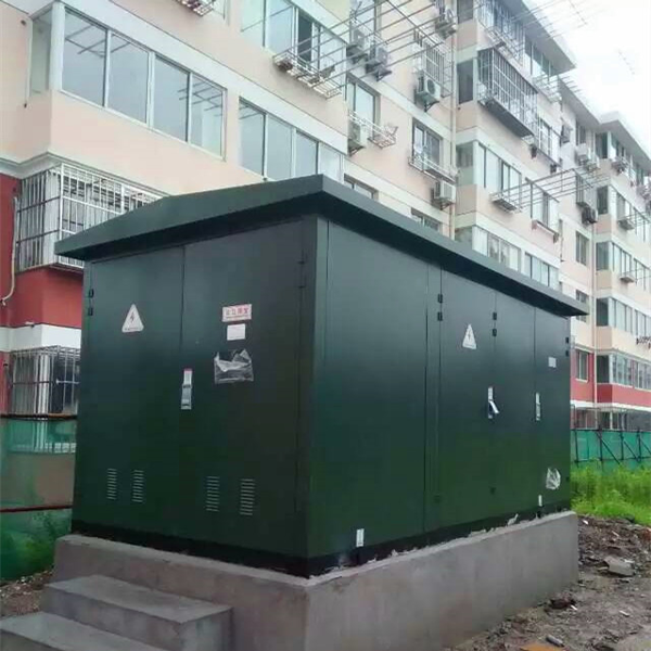 小区配电工程安装现场